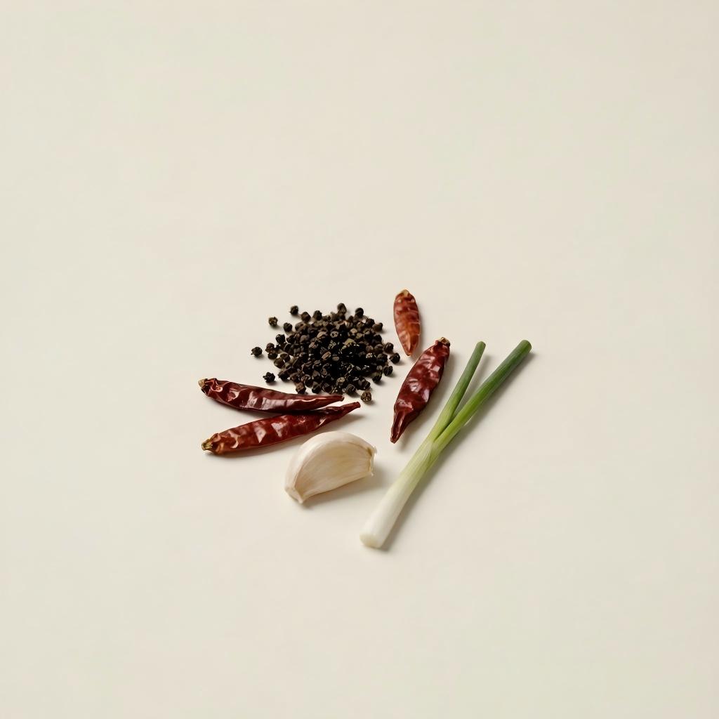 味醢 · 食材留白排布