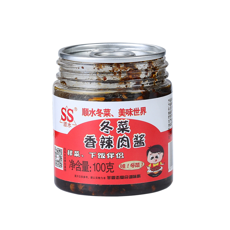 冬菜香辣肉酱100克