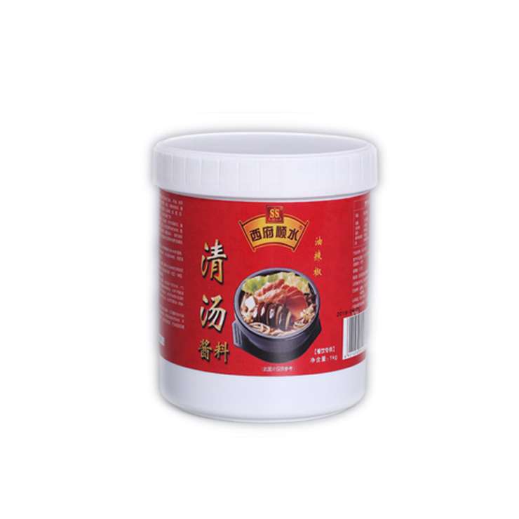西府顺水一哥端清汤酱料
