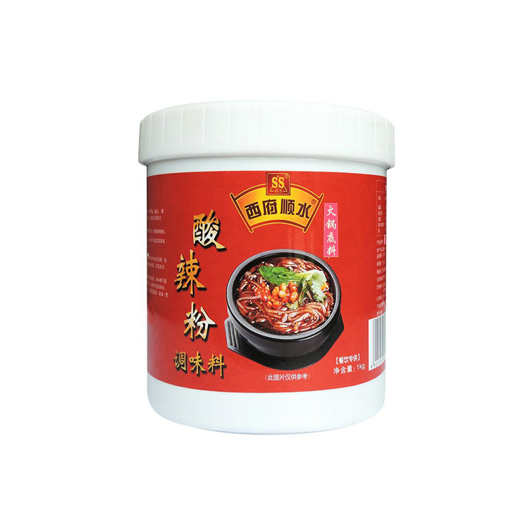 西府顺水油辣椒酸辣粉调味料（酱料）
