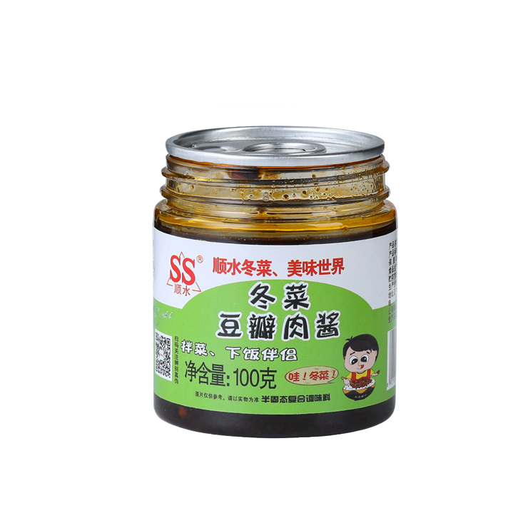 顺水冬菜豆瓣肉酱100克